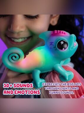 Little Live Pets / Sunny the Bright Light Chameleon